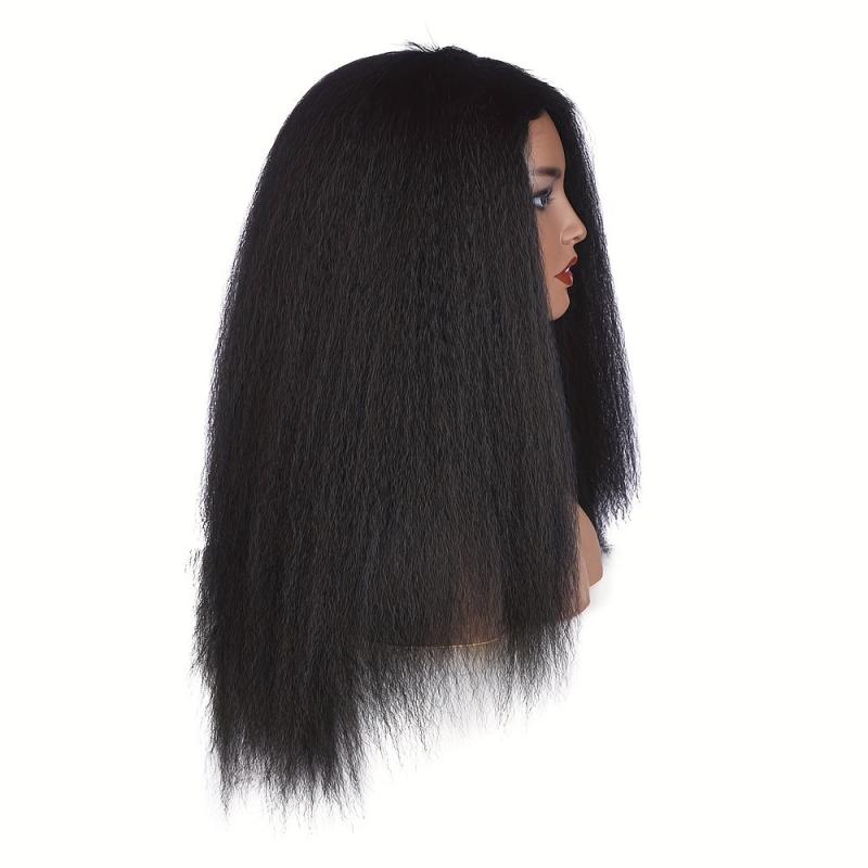 Long Synthetic Kinky Straight Wigs for Women