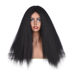 Long Synthetic Kinky Straight Wigs for Women