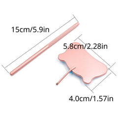 Bear Shape Lash Mirror for Eyelash Extension Makeup
