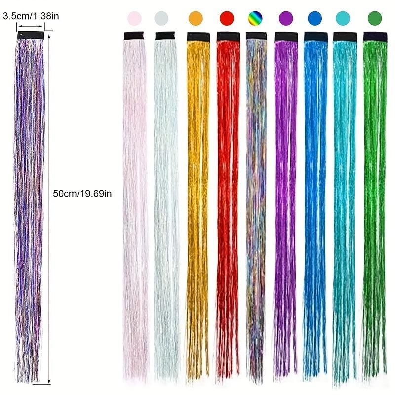 Hair Tinsel Kit Fairy Hair Metal Wire Heat Resistant Extensions