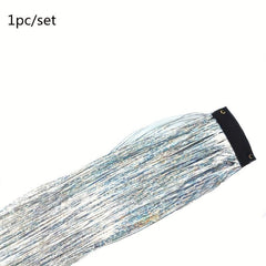 Hair Tinsel Kit Fairy Hair Metal Wire Heat Resistant Extensions