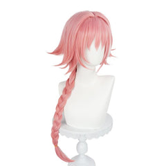 Cosplay Wig Women Costume Halloween Long Pigtails Anime Game Bangs