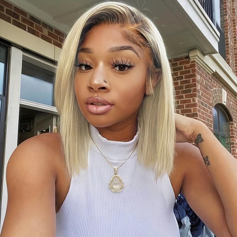Ombre Blonde Bob Wig