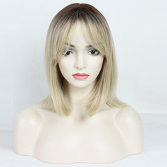 Ombre Blonde Bob Wig