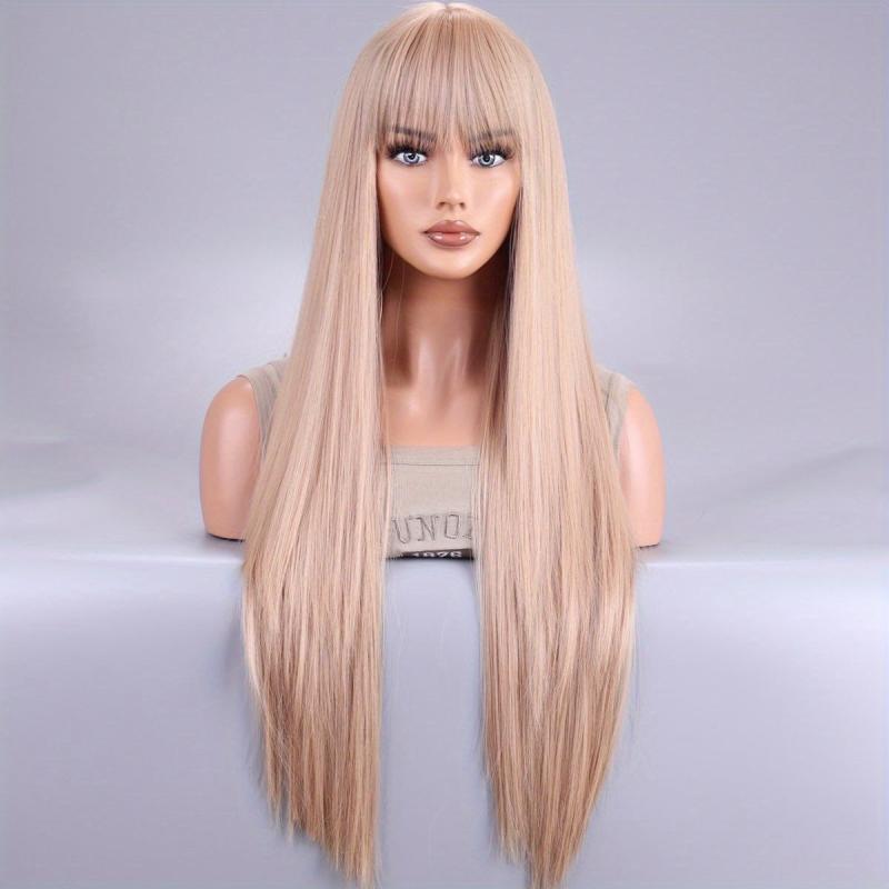 Ombre Long Curly Synthetic Wig for Daily Use Parties Cosplay Halloween