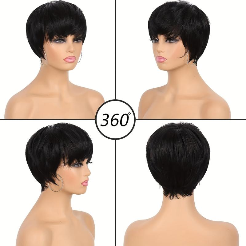 Short Ombre Hair Wigs For Women Short Wig Short Pixie Cuts Wigs For Women