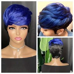 Short Ombre Hair Wigs For Women Short Wig Short Pixie Cuts Wigs For Women