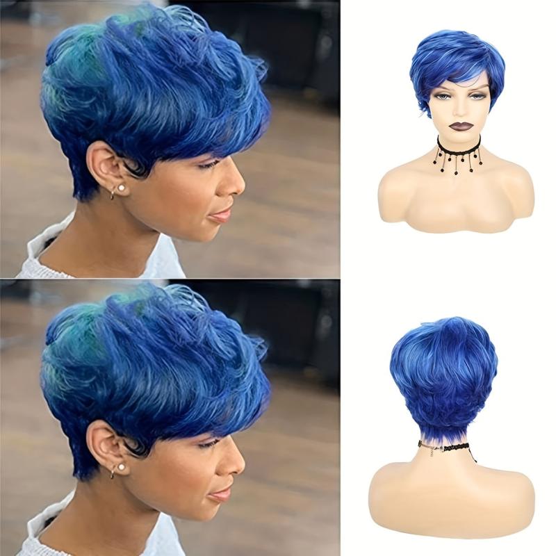Short Ombre Hair Wigs For Women Short Wig Short Pixie Cuts Wigs For Women