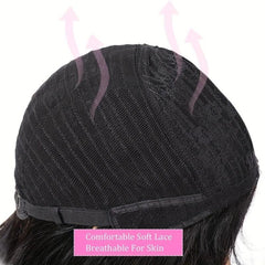 Short Human Hair Wigs With Bangs Brazilian Body Wave Virgin Human Hair Wigs