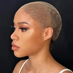 2 Pcs HD Wig Cap Invisible Soft Transparent Lace Front Wig Cap for Women Men