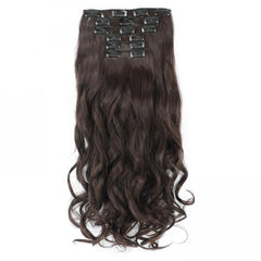 6pcs Long Wavy Curly Hair Extensions for Daily Use