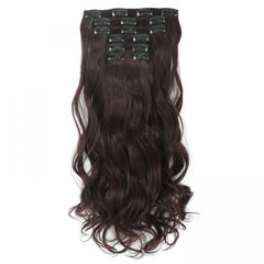 6pcs Long Wavy Curly Hair Extensions for Daily Use