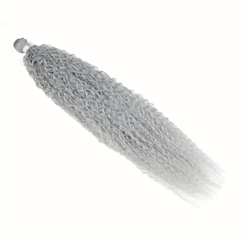 Long Curly Ombre Blonde Hair Extensions 100g Synthetic Hair for Women