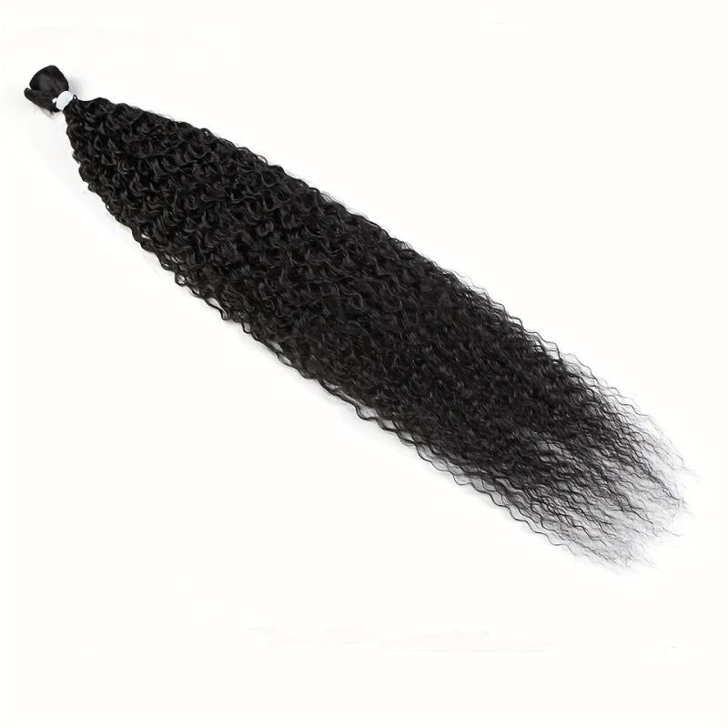 Long Curly Ombre Blonde Hair Extensions 100g Synthetic Hair for Women