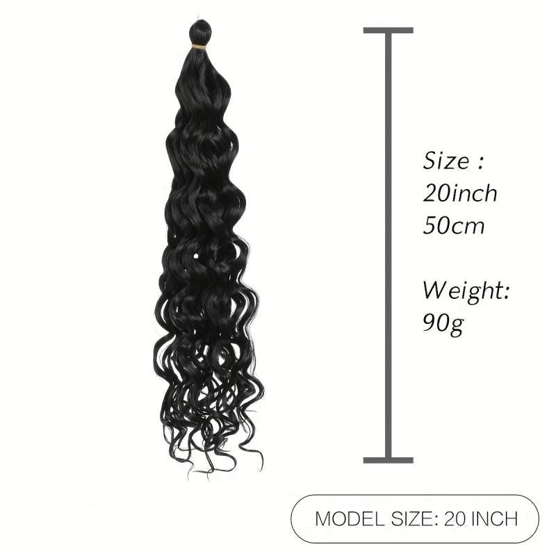 Ombre Twist Hair 50 8 Cm Curly Crochet Hair Synthetic Crochet Hair