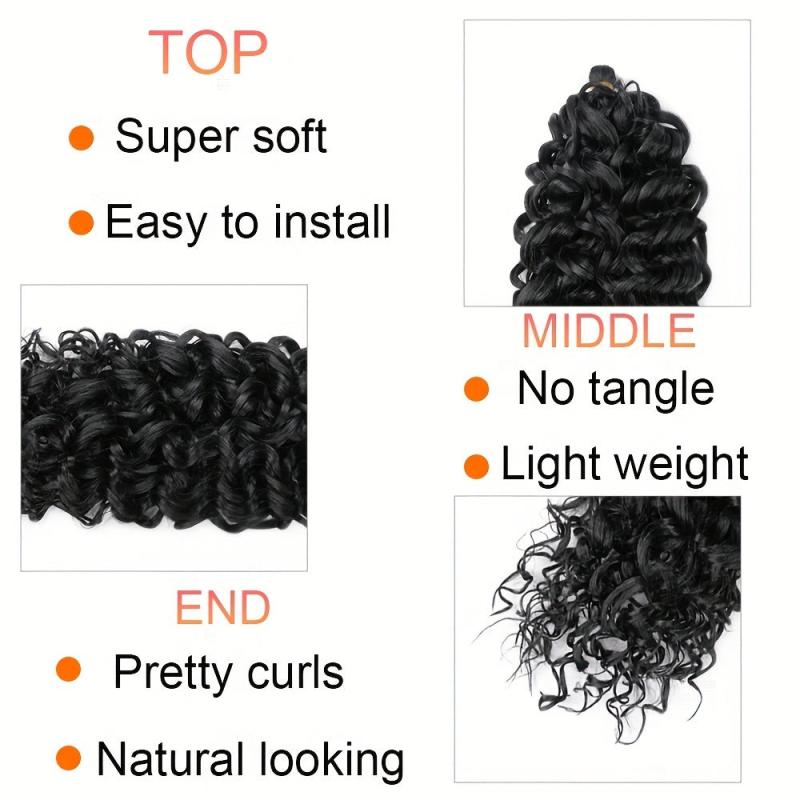 Ombre Twist Hair 50 8 Cm Curly Crochet Hair Synthetic Crochet Hair