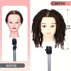 Dreadlock Braids Hair Pieces Synthetic Crochet Hair Extensions Natural Look