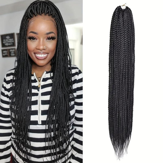 24 Strands 1 Pack 91 44 Cm Box Braids Crochet Hair