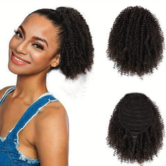 Kinky Curly Drawstring Ponytail Extension 25.4cm