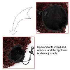 Kinky Curly Drawstring Ponytail Extension 25.4cm
