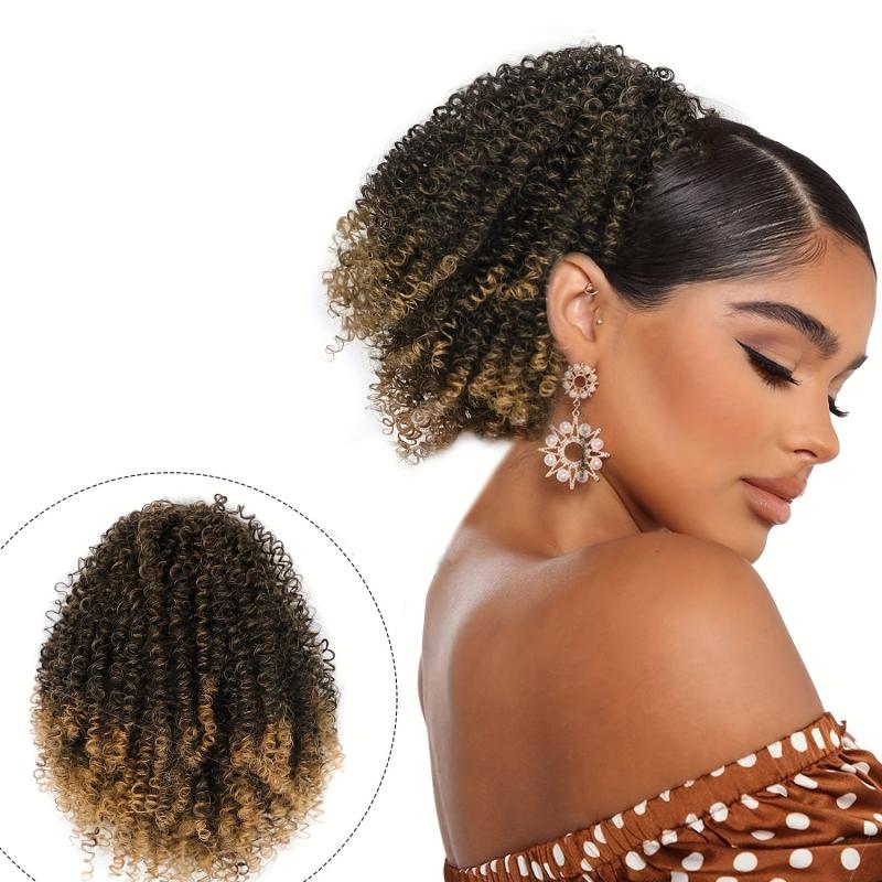 Kinky Curly Drawstring Ponytail Extension 25.4cm