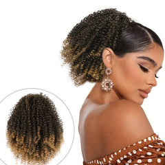 Kinky Curly Drawstring Ponytail Extension 25.4cm