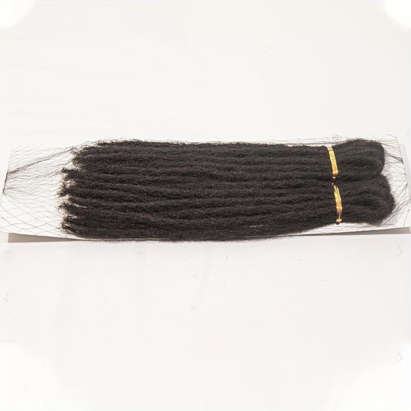 10pcs Folding Hair Loc Extensions Synthetic Fiber Human Hair Extensions