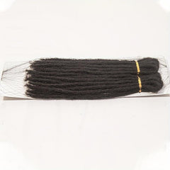 10pcs Folding Hair Loc Extensions Synthetic Fiber Human Hair Extensions
