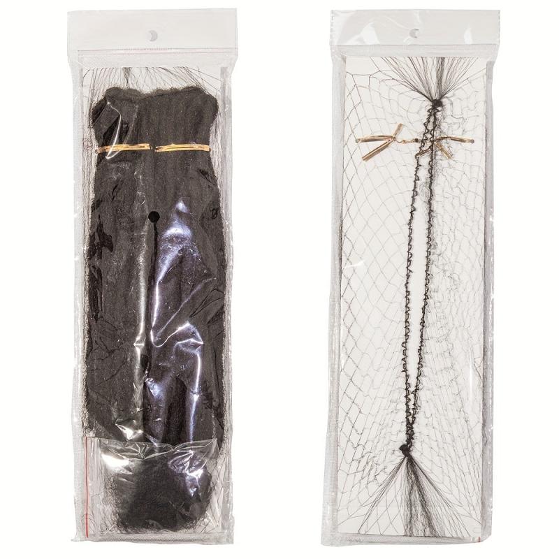 10pcs Folding Hair Loc Extensions Synthetic Fiber Human Hair Extensions
