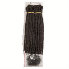 10pcs Folding Hair Loc Extensions Synthetic Fiber Human Hair Extensions
