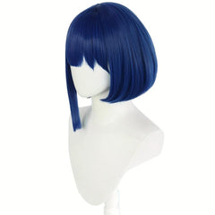 30-48cm Anime Cosplay Wig Short Straight Hair with Bangs for Costume Party