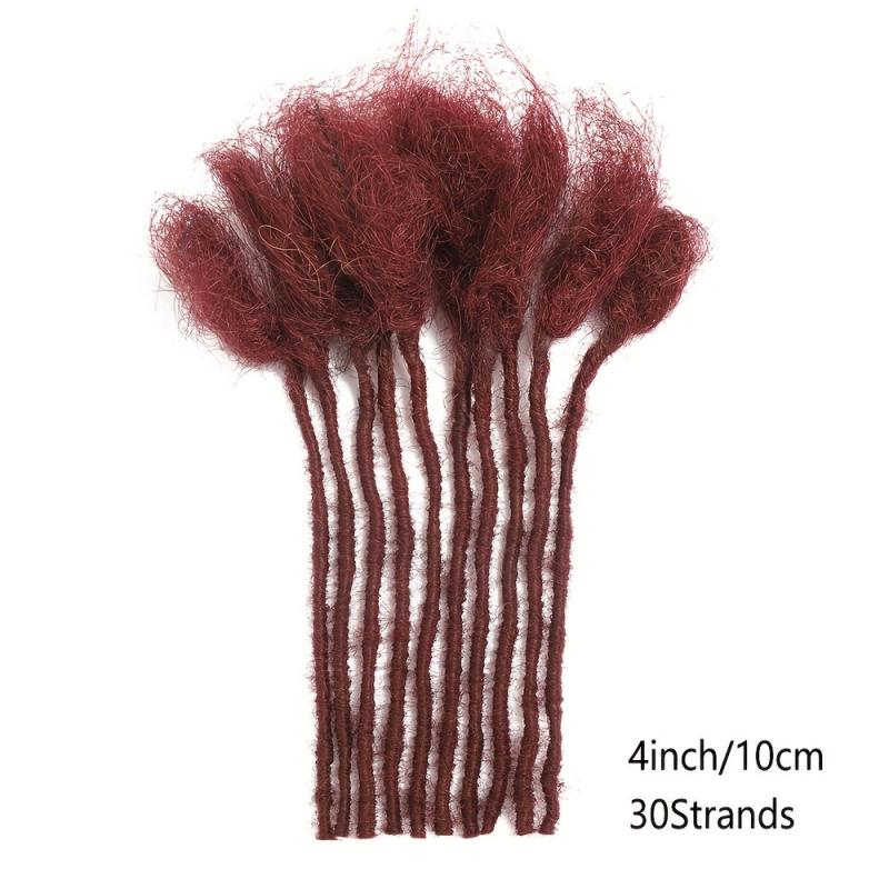 Human Hair Crochet Hair Extensions 30 Strands pack Diameter 0