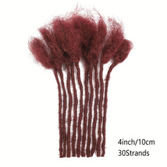 Human Hair Crochet Hair Extensions 30 Strands pack Diameter 0