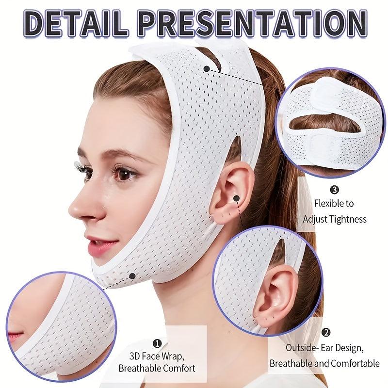 Face Slimming Strap Double Chin Reducer V Line Mask Chin Up Patch