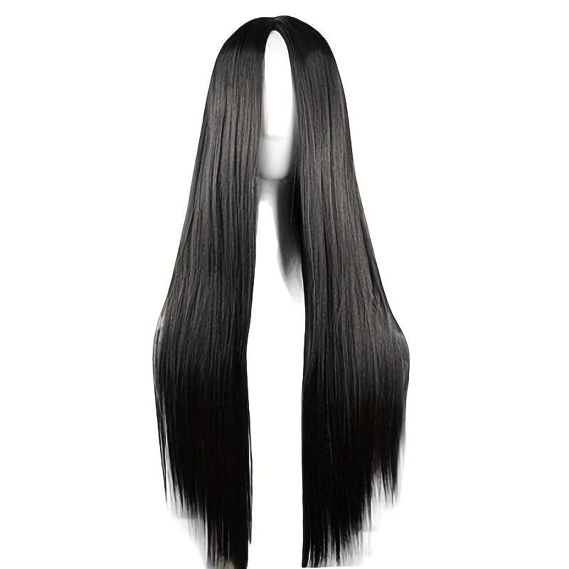Long Braided Wig for Girls Halloween Party with Wig Cap