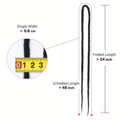 60 DE Synthetic Dreadlock Extensions 10 Strands