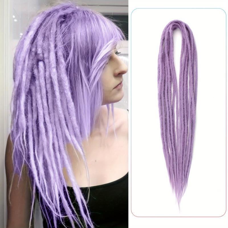 60 DE Synthetic Dreadlock Extensions 10 Strands