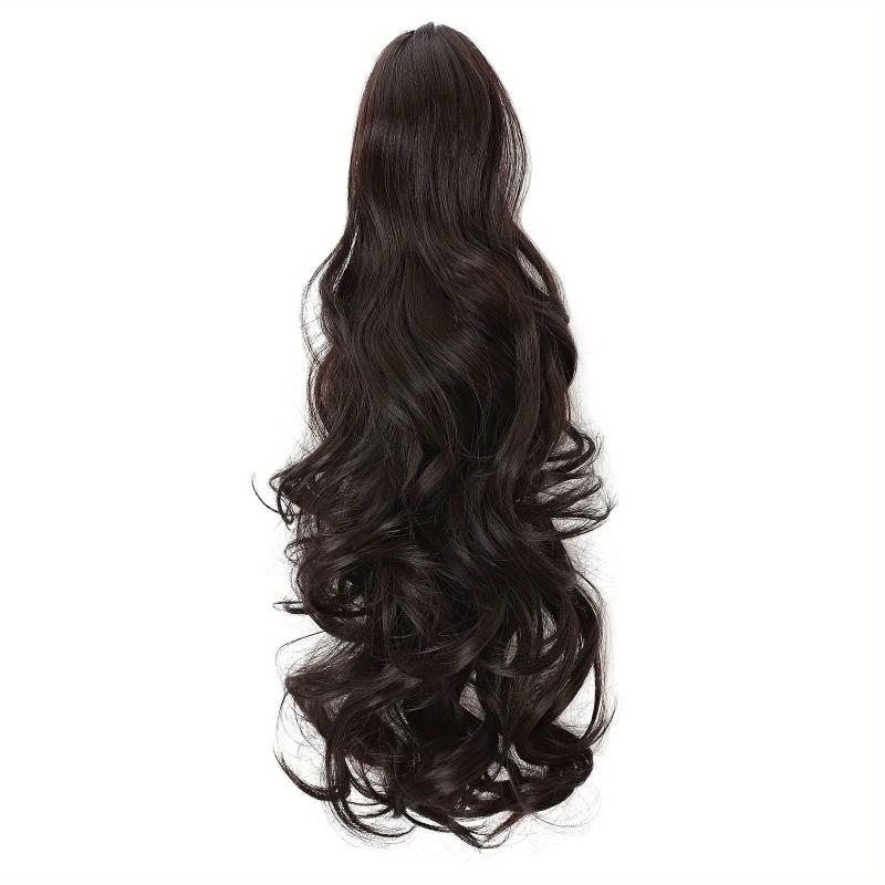 Long Wavy Ponytail Extensions Synthetic Hair Piece for Women Girls