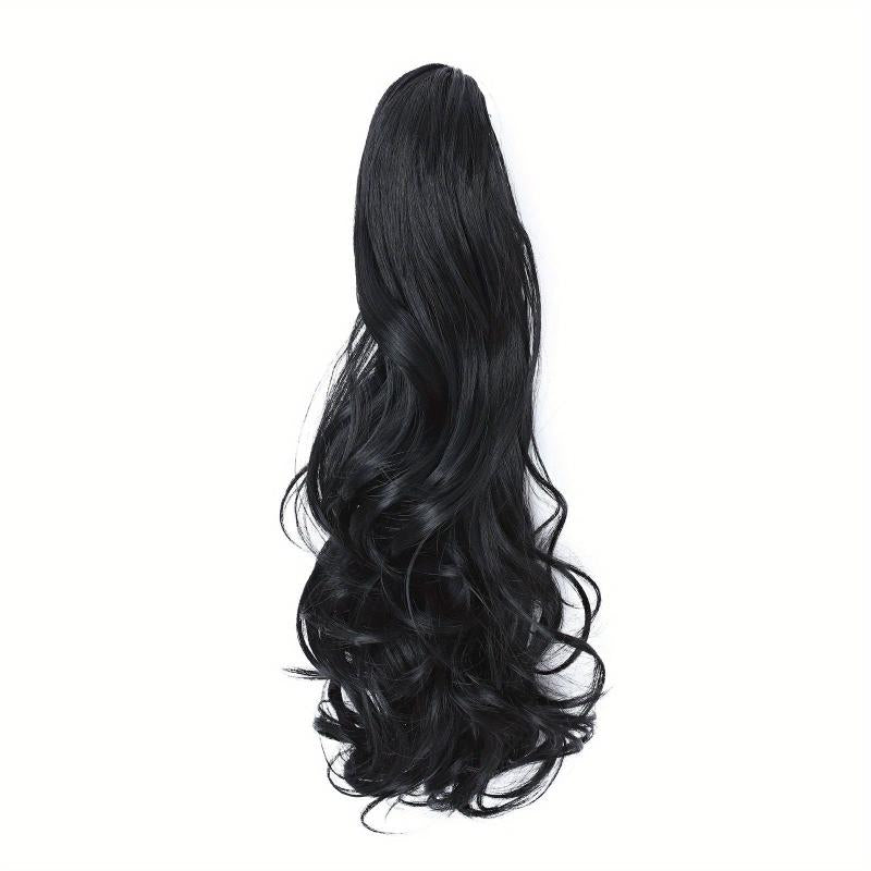 Long Wavy Ponytail Extensions Synthetic Hair Piece for Women Girls