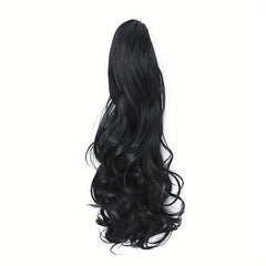 Long Wavy Ponytail Extensions Synthetic Hair Piece for Women Girls