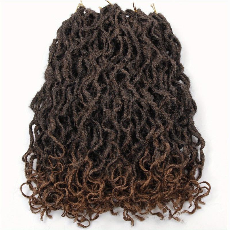 Spring Twist Crochet Hair Extensions 20 Pack Natural Curly Dreadlocks