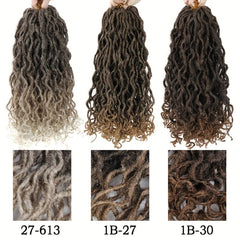 Spring Twist Crochet Hair Extensions 20 Pack Natural Curly Dreadlocks