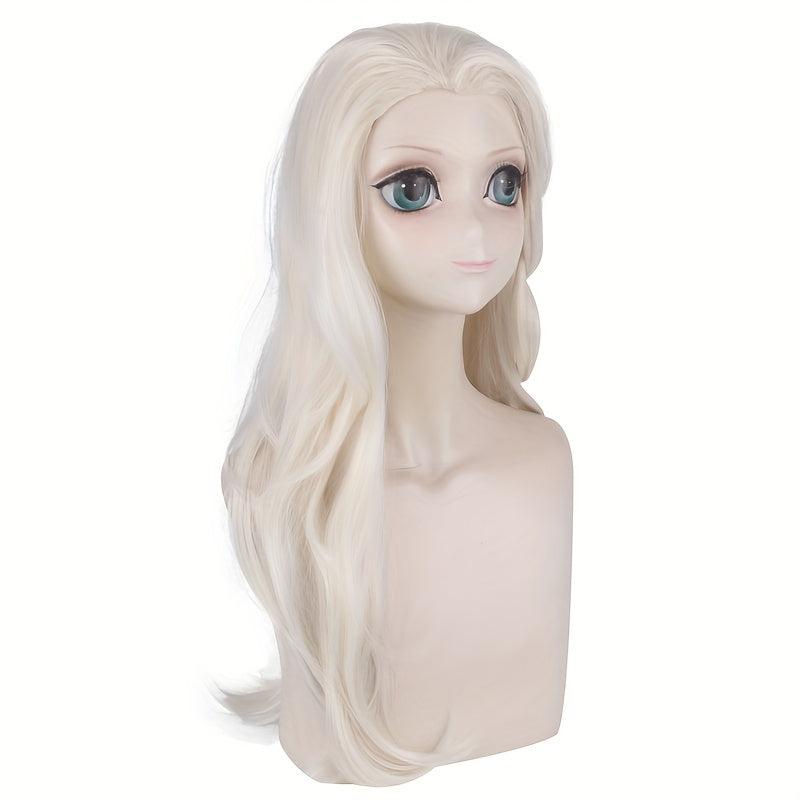 66cm Princess Costume Wavy Synthetic Wig for Halloween Cosplay