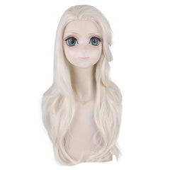 66cm Princess Costume Wavy Synthetic Wig for Halloween Cosplay
