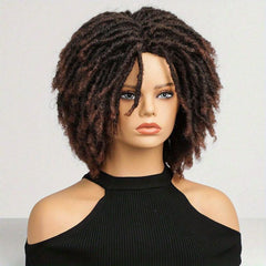 Short Afro Curly Twist Wigs For Women And Men