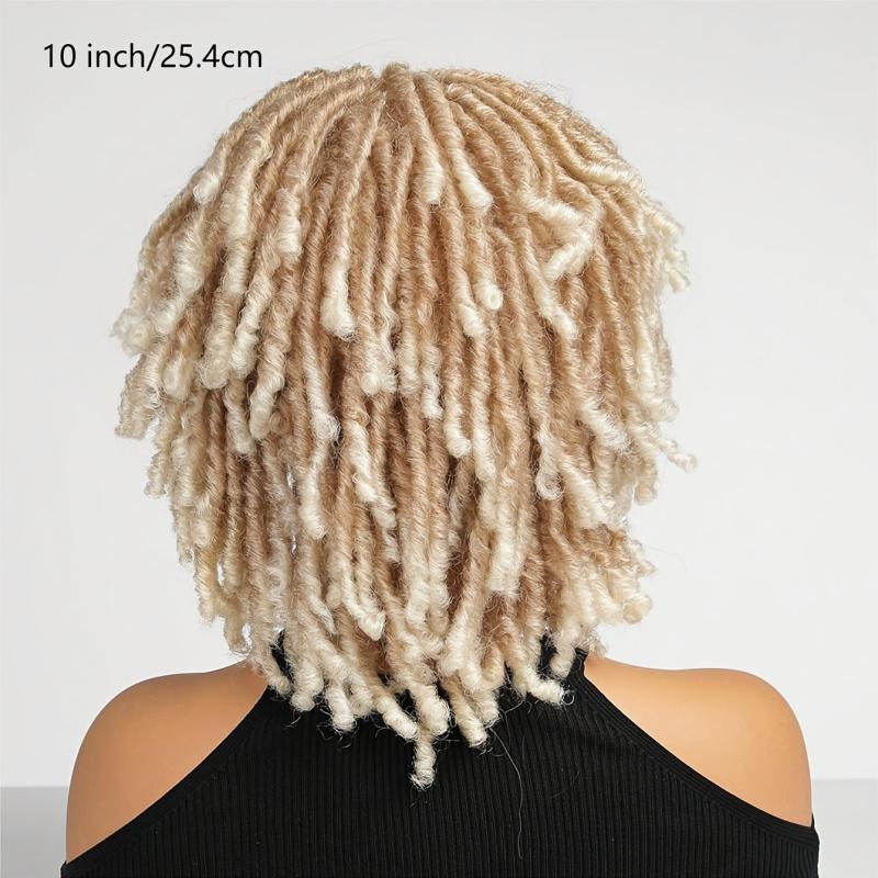 Short Afro Curly Twist Wigs For Women And Men