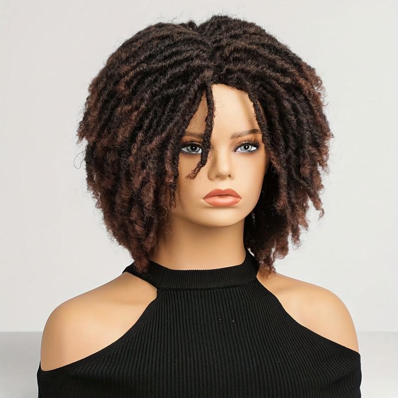 Short Afro Curly Twist Wigs For Women And Men