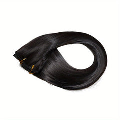 7pcs Long Straight Synthetic Clip In Hair Extensions for Daily Use