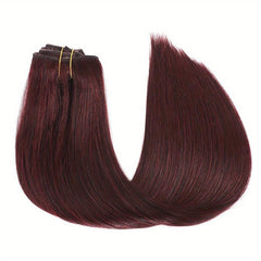 7pcs Long Straight Synthetic Clip In Hair Extensions for Daily Use