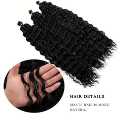 76 2 Cm Soft Ocean Wave Crochet Hair Extensions 150g Pack